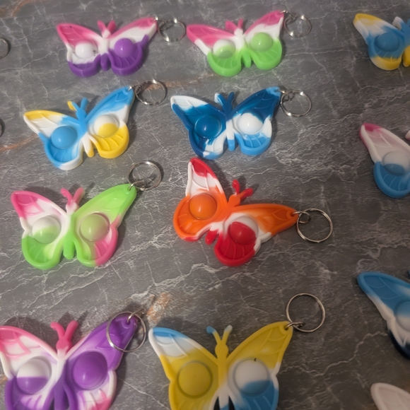 Colorful Butterfly Keychains - Picture 4 of 8
